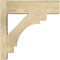 Ekena Millwork Merced Block Rough Sawn Outlooker, Douglas Fir, 6"W x 18"D x 18"H OUT06X18X18MRC05RDF - alternate 2